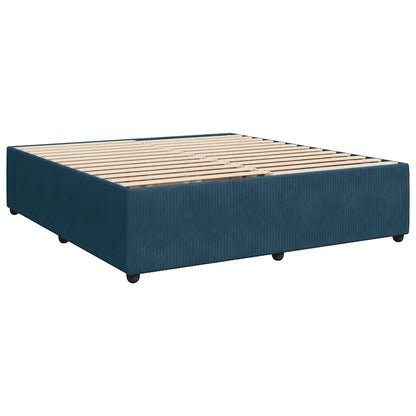Giroletto Blu 200x200 cm in Velluto