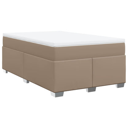 Giroletto a Molle con Materasso Cappuccino 120x190cm Similpelle