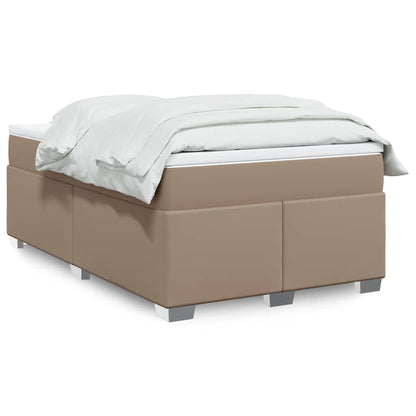 Giroletto a Molle con Materasso Cappuccino 120x190cm Similpelle