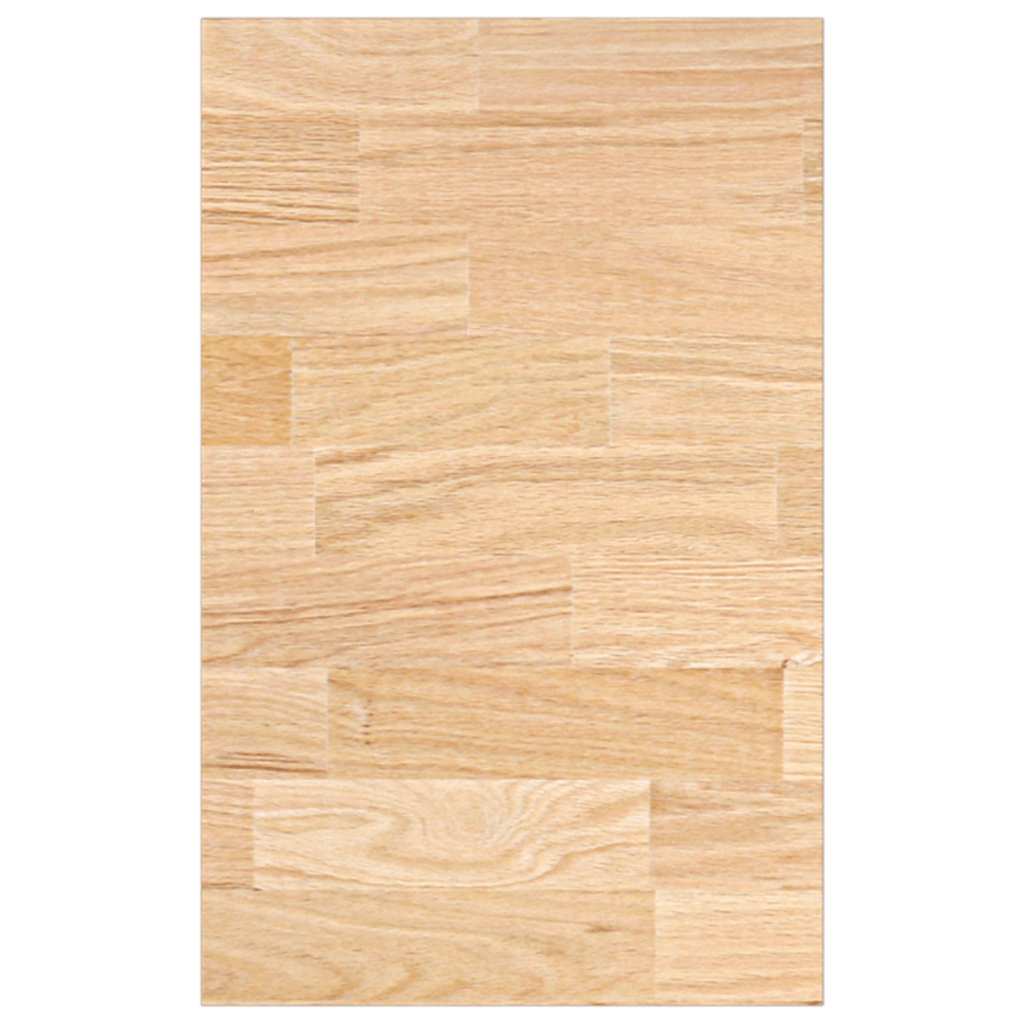 Piano di Lavoro Cucina 40x63,5x2,7 cm Legno Massello Rovere