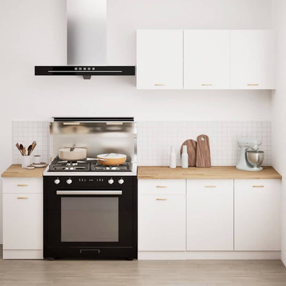Piano di Lavoro Cucina 40x63,5x2,7 cm Legno Massello Rovere