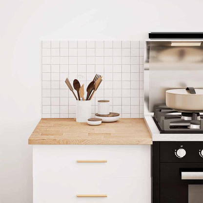 Piano di Lavoro Cucina 60x63,5x2,7 cm Legno Massello Rovere