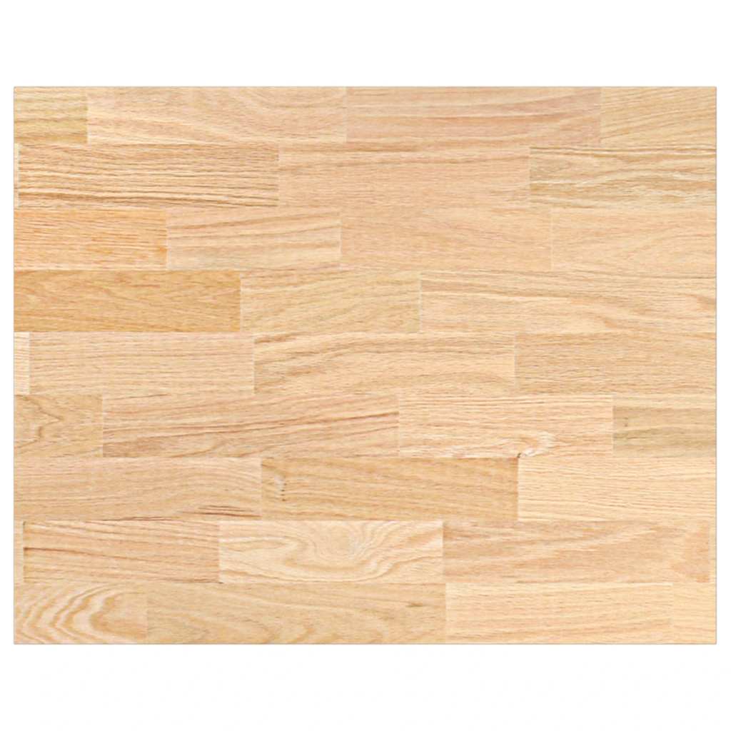 Piano di Lavoro Cucina 80x63,5x2,7 cm Legno Massello Rovere