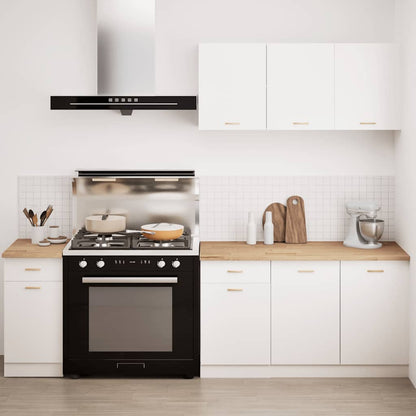 Piano di Lavoro Cucina 140x63,5x2,7 cm Legno Massello Rovere