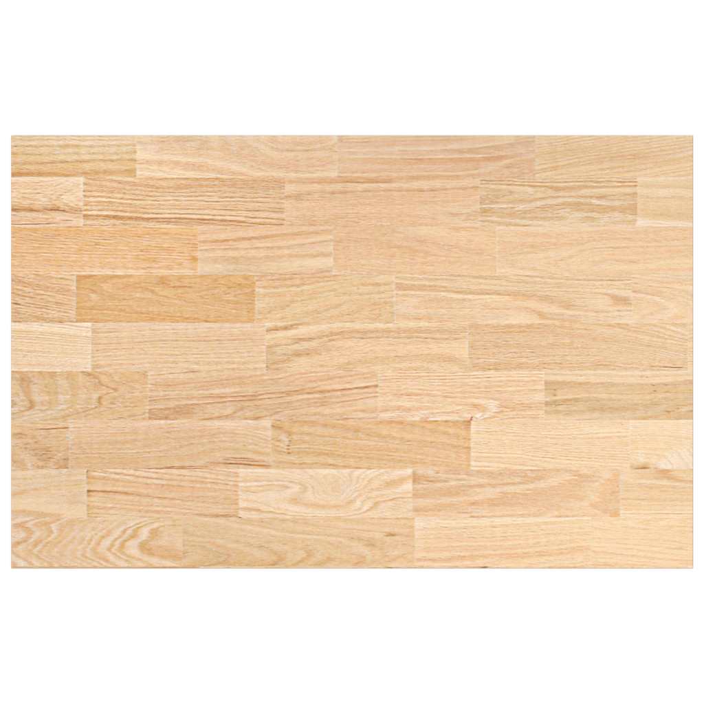 Piano di Lavoro Cucina 100x63,5x4 cm Legno Massello Rovere