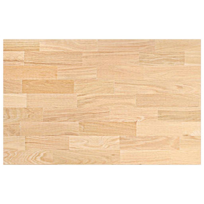 Piano di Lavoro Cucina 100x63,5x4 cm Legno Massello Rovere