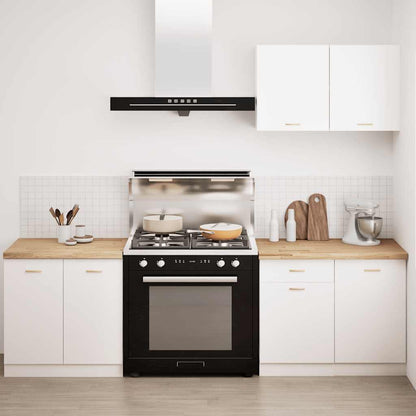 Piano di Lavoro Cucina 100x63,5x4 cm Legno Massello Rovere