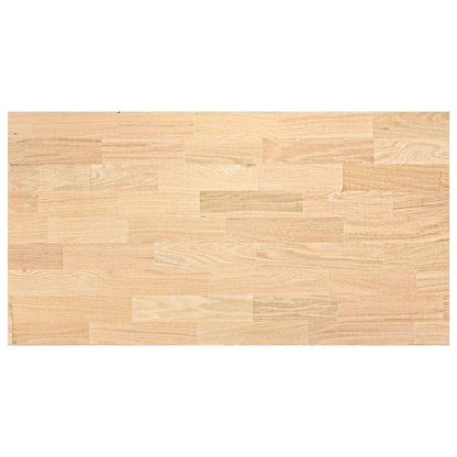 Piano di Lavoro Cucina 120x63,5x4 cm Legno Massello Rovere