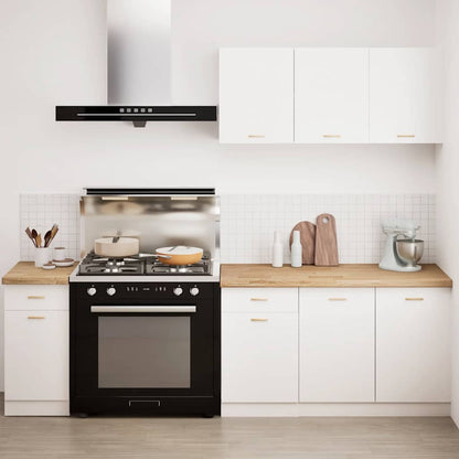 Piano di Lavoro Cucina 140x63,5x4 cm Legno Massello Rovere