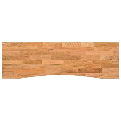 Piano Scrivania Marrone Chiaro 160x50x2,5 cm in Rovere Massello
