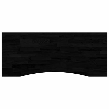 Piano Scrivania Marrone Scuro 120x50x2,5 cm in Rovere Massello