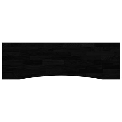 Piano Scrivania Marrone Scuro 160x50x2,5 cm in Rovere Massello