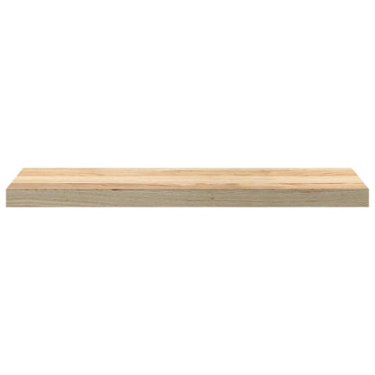 Davanzali 2 pz Non Trattati 80x20x2 cm Legno Massello di Rovere
