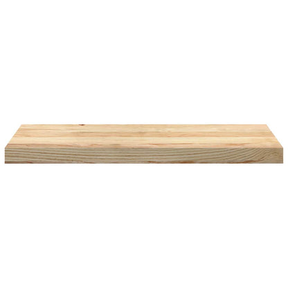 Davanzali 2 pz Non Trattati 70x30x2 cm Legno Massello di Rovere