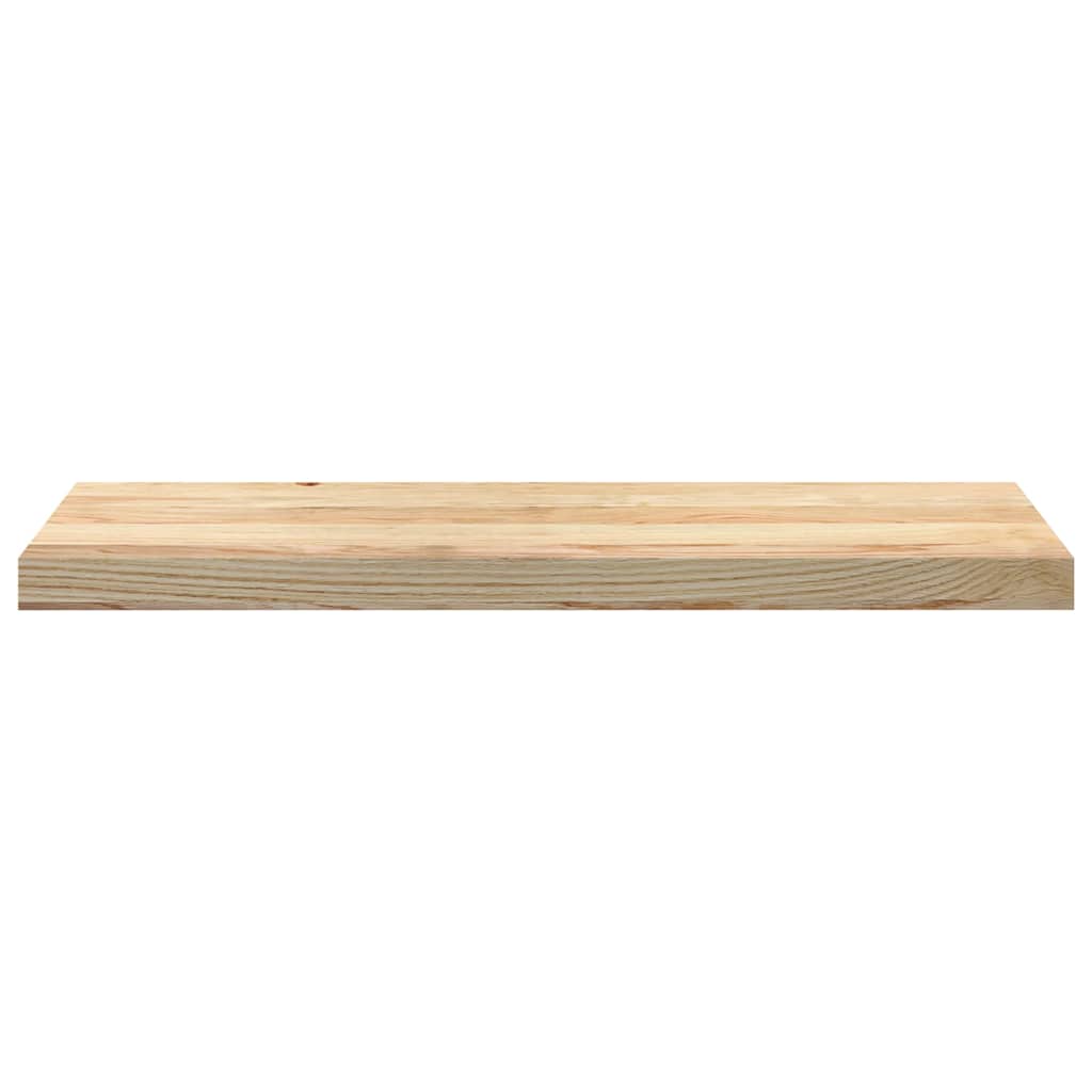Davanzali 2 pz Non Trattati 80x30x2 cm Legno Massello di Rovere