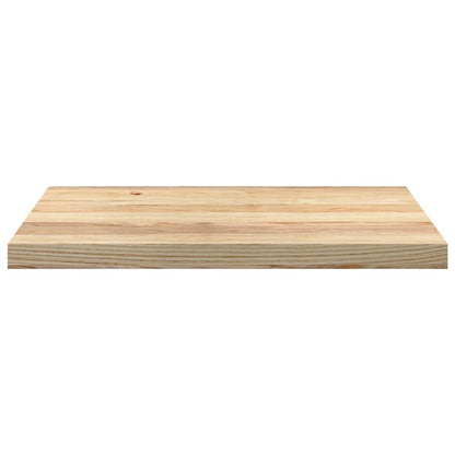 Davanzali 2 pz Non Trattati 70x40x2 cm Legno Massello di Rovere