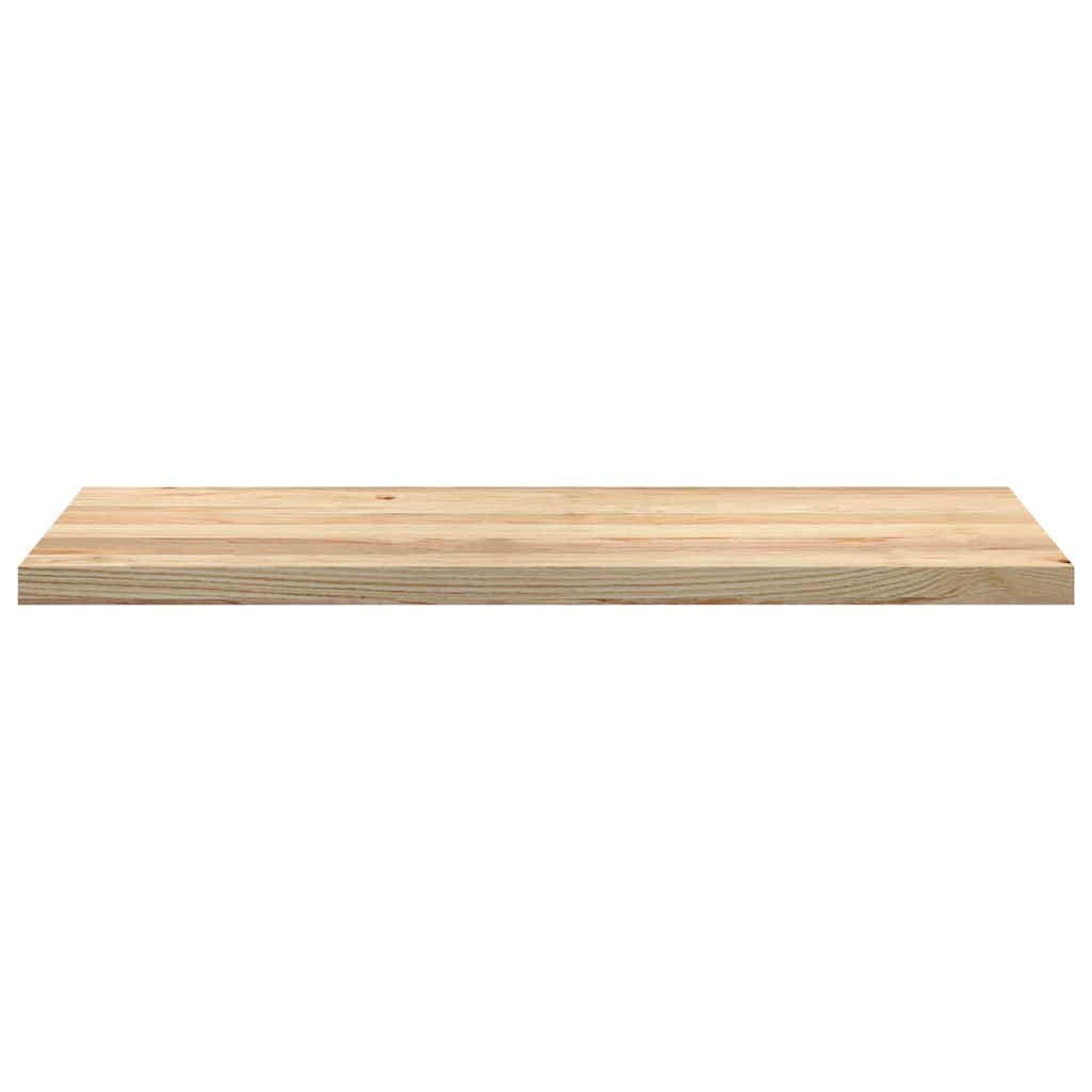 Davanzali 2 pz Non Trattati 110x40x2cm Legno Massello di Rovere