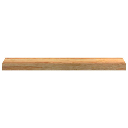 Davanzali 2 pz Marrone Chiaro 70x15x2 cm Legno Massello Rovere