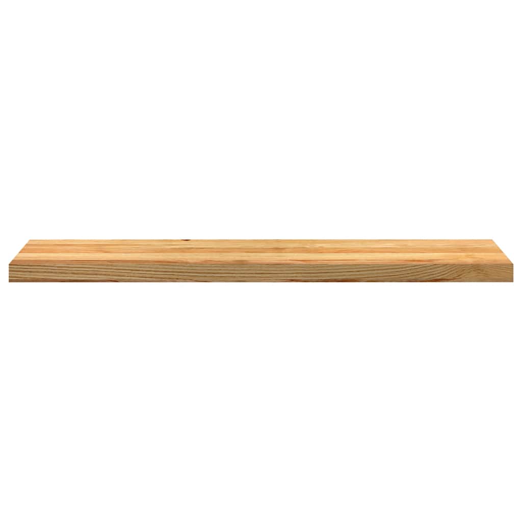 Davanzali 2 pz Marrone Chiaro 110x25x2cm Legno Massello Rovere