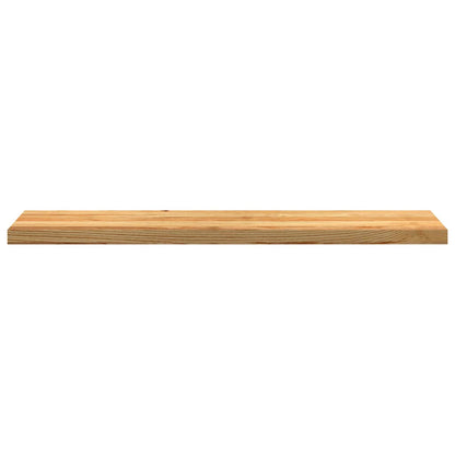Davanzali 2 pz Marrone Chiaro 120x25x2cm Legno Massello Rovere