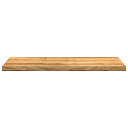 Davanzali 2 pz Marrone Chiaro 110x40x2 cm Legno Massello Rovere