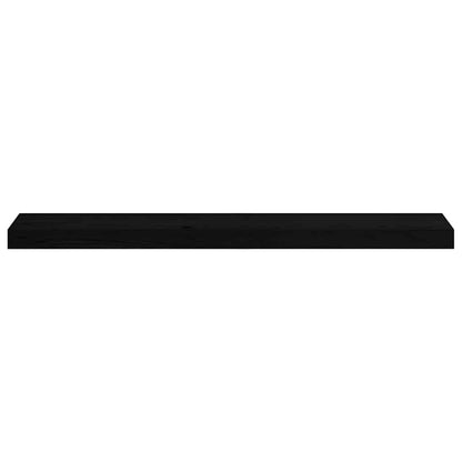 Davanzali 2 pz Marrone Scuro 90x15x2 cm Legno Massello Rovere