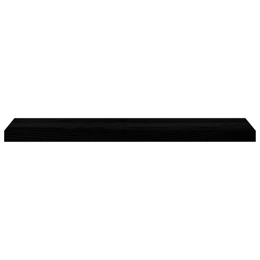 Davanzali 2 pz Marrone Scuro 90x20x2 cm Legno Massello Rovere