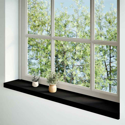 Davanzali 2 pz Marrone Scuro 160x20x2 cm Legno Massello Rovere