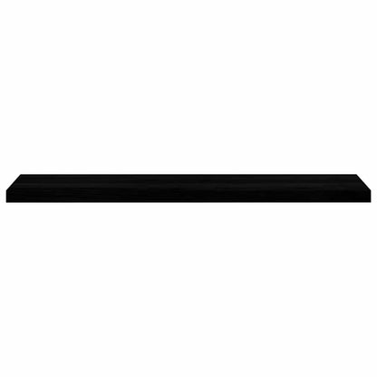 Davanzali 2 pz Marrone Scuro 120x25x2 cm Legno Massello Rovere