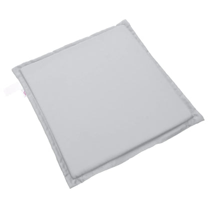 Imbottitura per Seduta Giardino 2pz Grigio Chiaro 45x45x2 cm