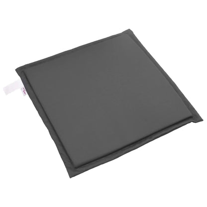 Imbottitura Seduta Giardino 4 pz Antracite 45x45x2 cm Quadrata