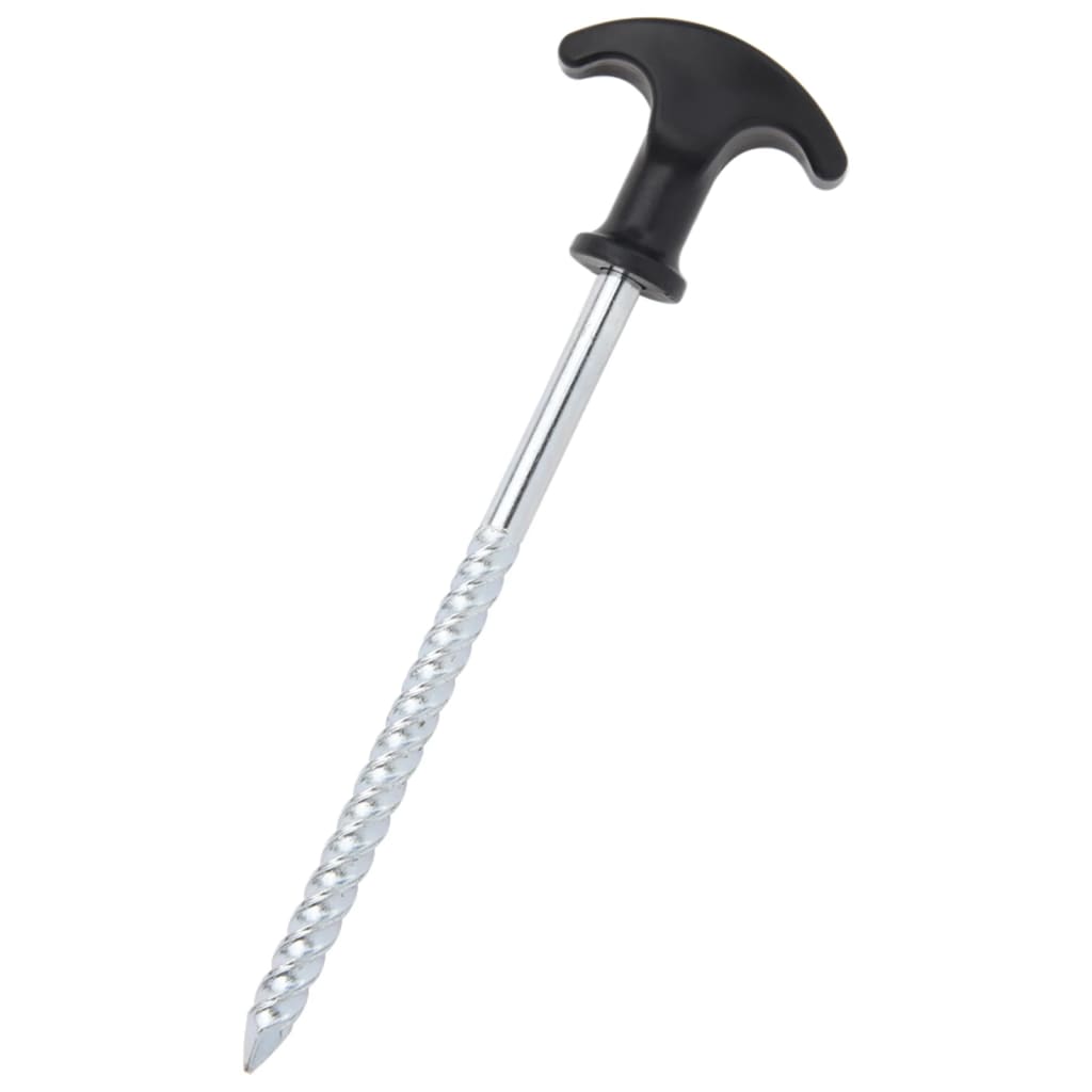 Picchetti per Tenda 24 pz 17 cm ÃƒËœ7 mm in Acciaio Zincato