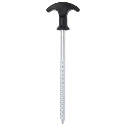 Picchetti per Tenda 24 pz 17 cm ÃƒËœ7 mm in Acciaio Zincato