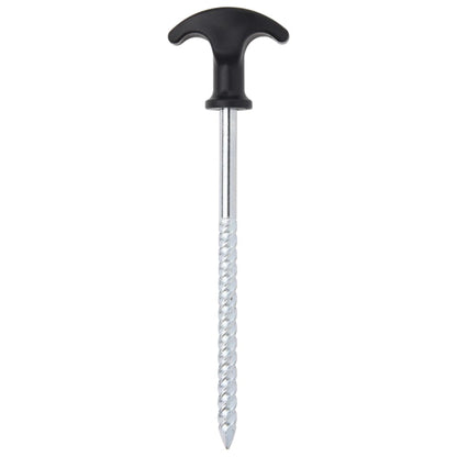 Picchetti per Tenda 12 pz 17 cm ÃƒËœ7 mm in Acciaio Zincato