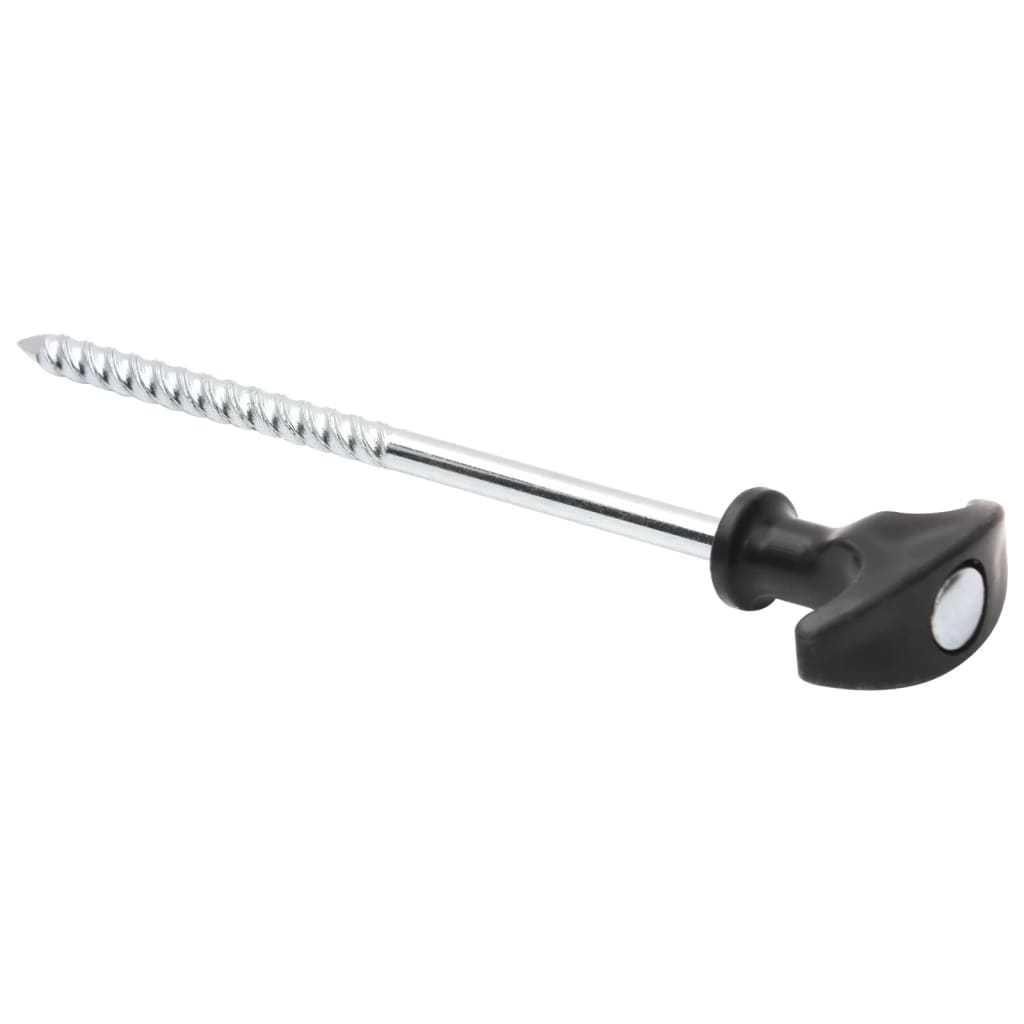 Picchetti per Tenda 24 pz 20 cm Ã˜7 mm in Acciaio Zincato