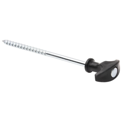 Picchetti per Tenda 24 pz 20 cm Ã˜7 mm in Acciaio Zincato