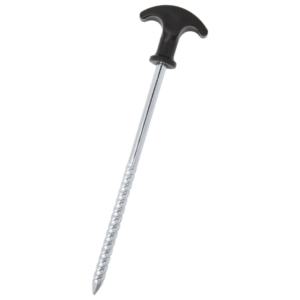 Picchetti per Tenda 12 pz 20 cm Ã˜7 mm in Acciaio Zincato