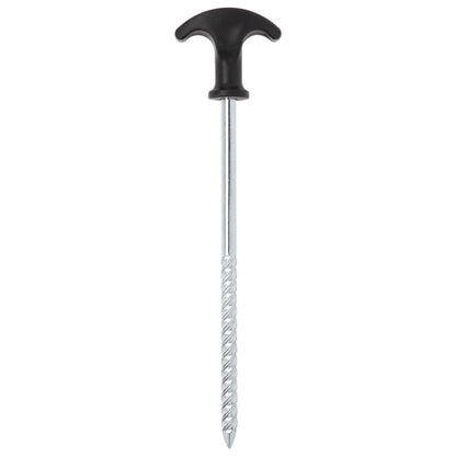 Picchetti per Tenda 12 pz 20 cm Ã˜7 mm in Acciaio Zincato