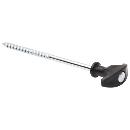 Picchetti per Tenda 12 pz 20 cm Ã˜7 mm in Acciaio Zincato