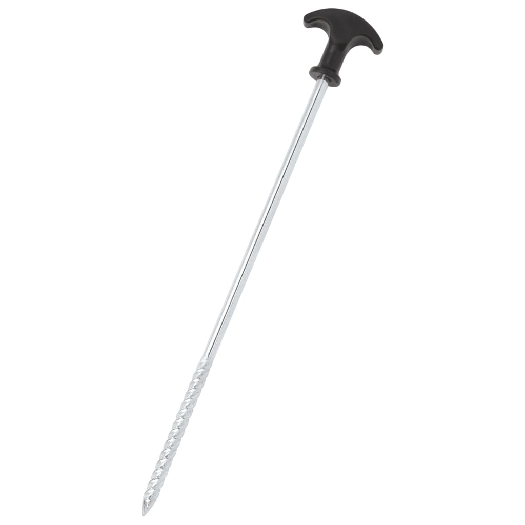 Picchetti per Tenda 24 pz 30 cm Ã˜7 mm in Acciaio Zincato