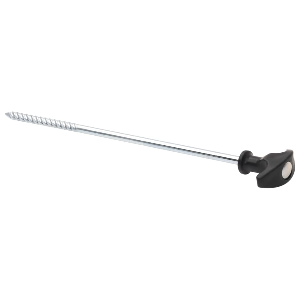 Picchetti per Tenda 24 pz 30 cm Ã˜7 mm in Acciaio Zincato
