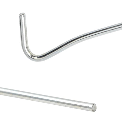 Picchetti per Tenda 50 pz 30 cm Ã˜4 mm in Acciaio Zincato