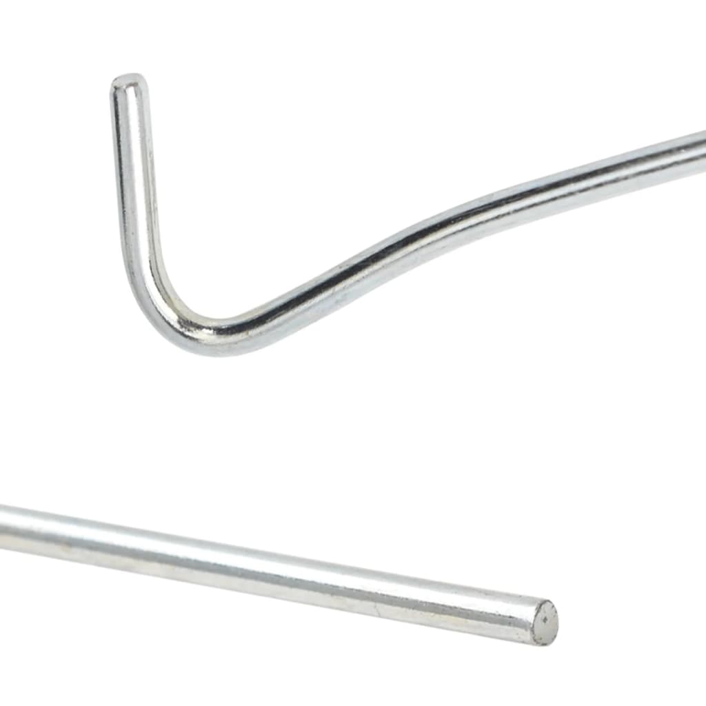 Picchetti per Tenda 25 pz 23 cm Ã˜3 mm in Acciaio Zincato
