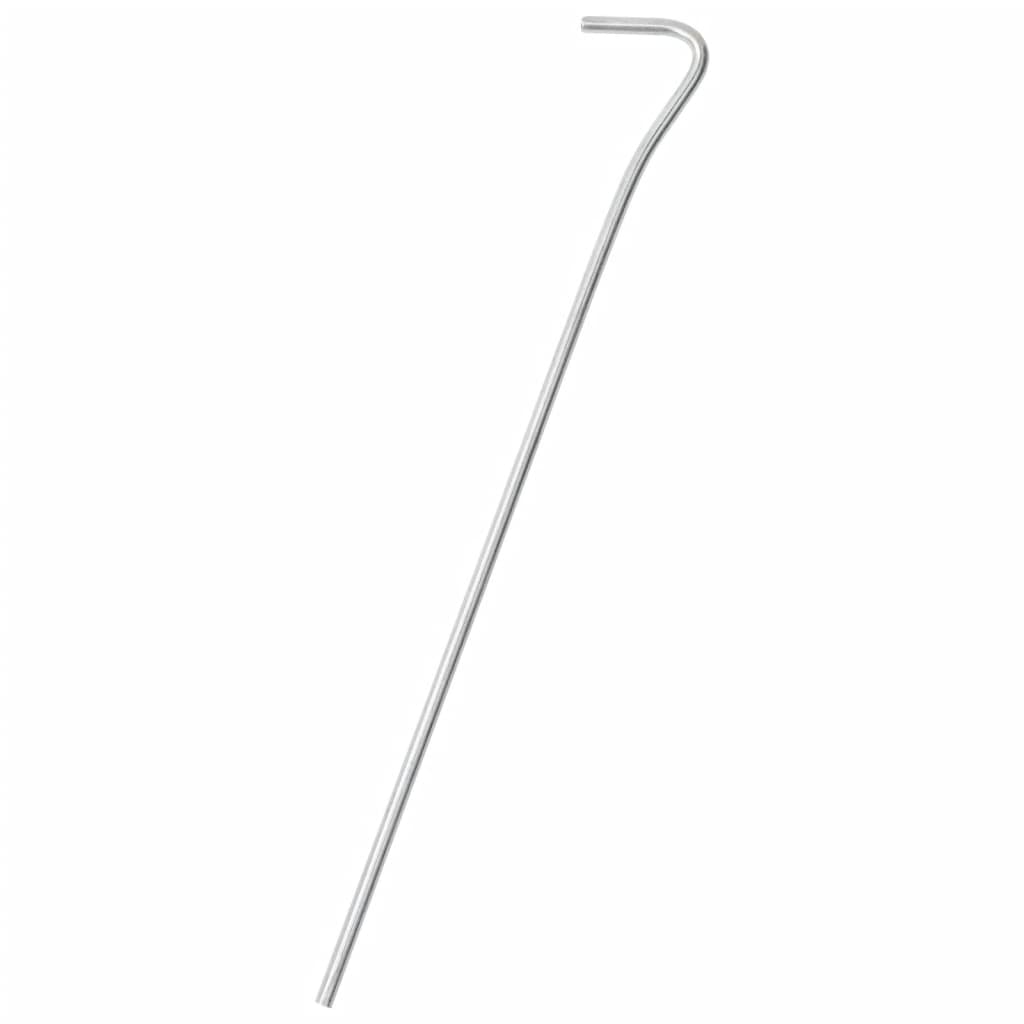 Picchetti per Tenda 25 pz 23 cm Ã˜4 mm in Acciaio Zincato