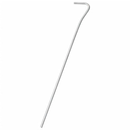 Picchetti per Tenda 25 pz 23 cm Ã˜4 mm in Acciaio Zincato