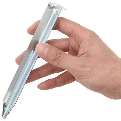Picchetti per Tenda 24 pz 17 cm Ã˜20 mm in Acciaio Zincato
