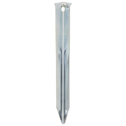 Picchetti per Tenda 24 pz 17 cm Ã˜20 mm in Acciaio Zincato