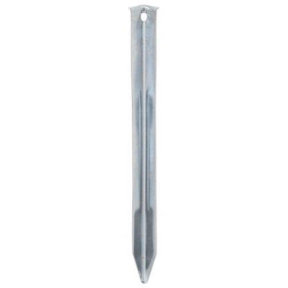Picchetti per Tenda 24 pz 22 cm Ã˜20 mm in Acciaio Zincato
