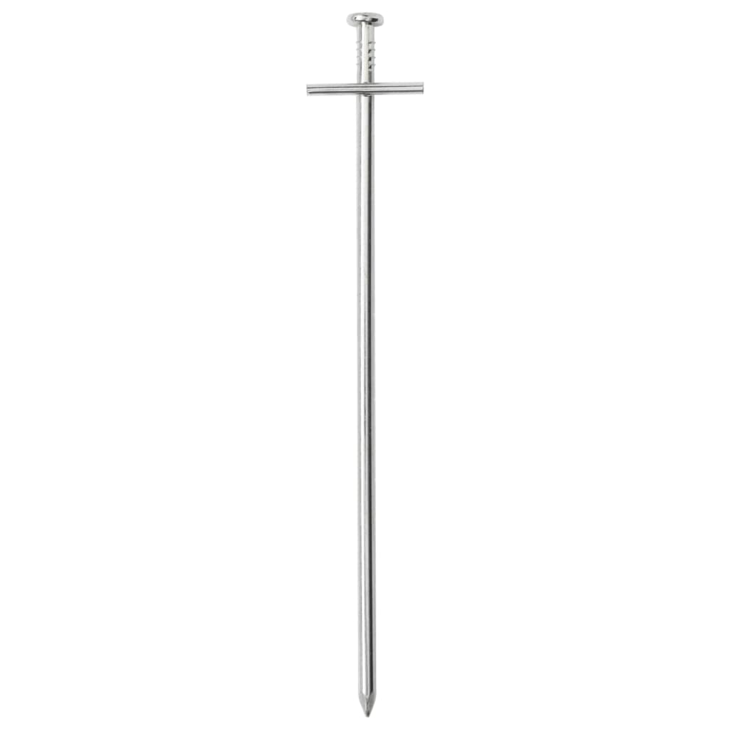 Picchetti per Tenda 24 pz 23 cm Ã˜6 mm in Acciaio Zincato