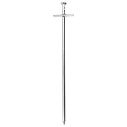 Picchetti per Tenda 24 pz 23 cm Ã˜6 mm in Acciaio Zincato
